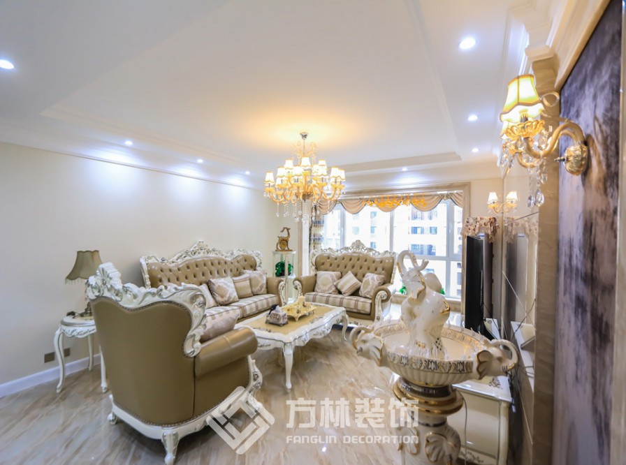 金地长青湾装修实景案例-方林装饰